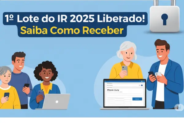 Primeiro Lote Imposto de Renda 2025 Liberado! Descubra Como Receber!