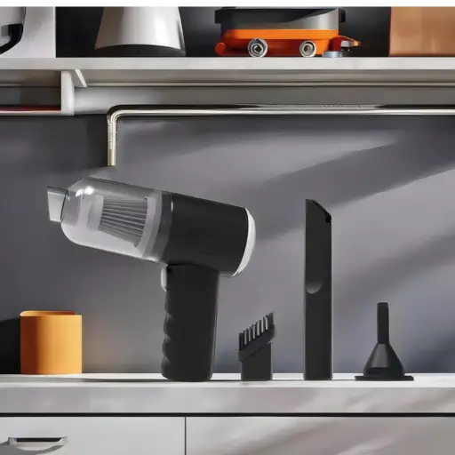 Mini Aspirador de Pó Portátil Sem Fio 3 em 1 Ideal para Carro e Casa Potente Leve e Recarregável Limpeza Rápida Veicular e Doméstica Versão Premium